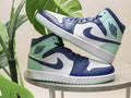 Air Jordan 1 Retro Mystic Navy Mint Foam Blue Mint - CHIC TREAD