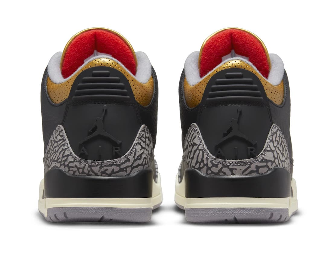 AIR JORDAN 3 “BLACK GOLD” - CHIC TREAD