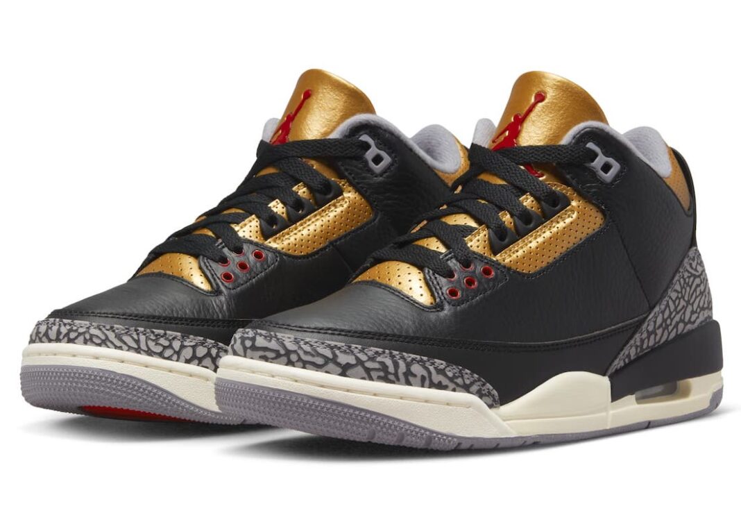 AIR JORDAN 3 “BLACK GOLD” - CHIC TREAD