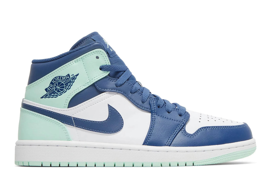 Air Jordan 1 Retro Mystic Navy Mint Foam Blue Mint - CHIC TREAD