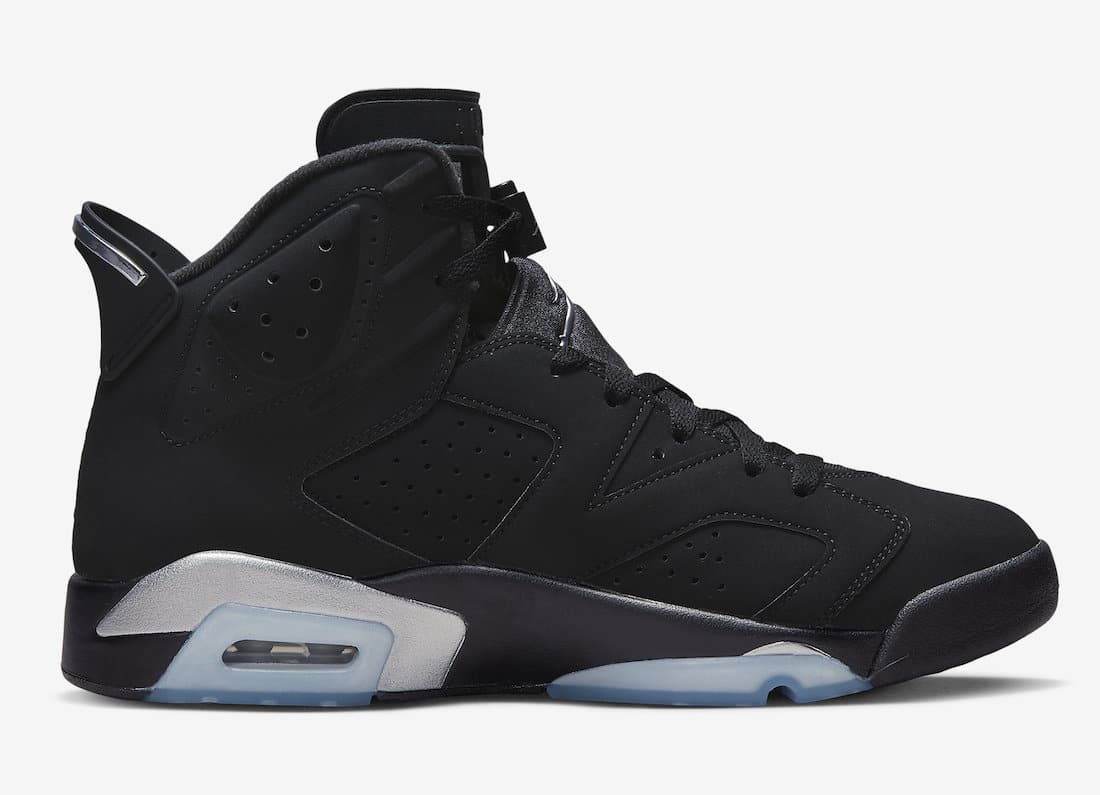 Air Jordan 6 Retro Metálico Plata