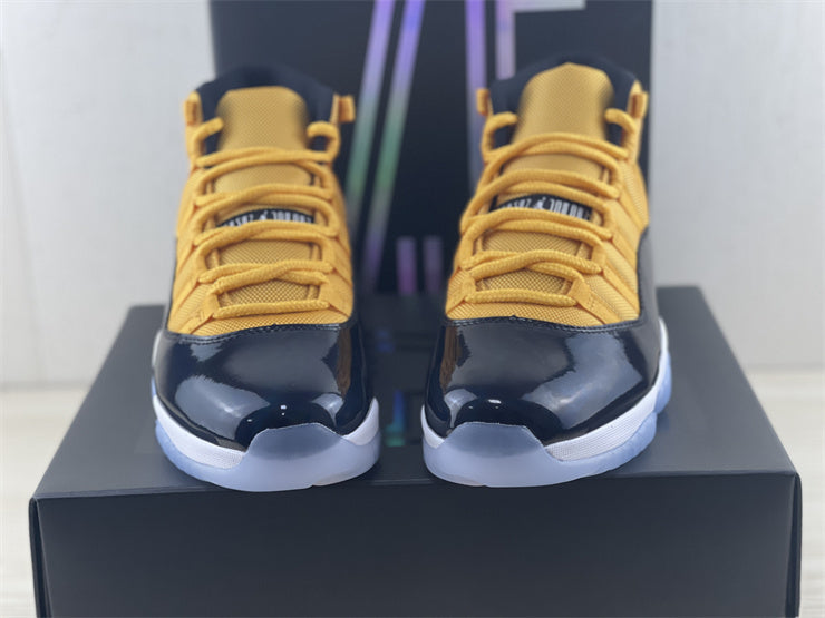 Air Jordan 11 Retro 'Black Yellow' - CHIC TREAD