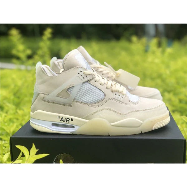 JORDAN 4 RETRO X OFF WHITE ‘BEIGE’ - CHIC TREAD