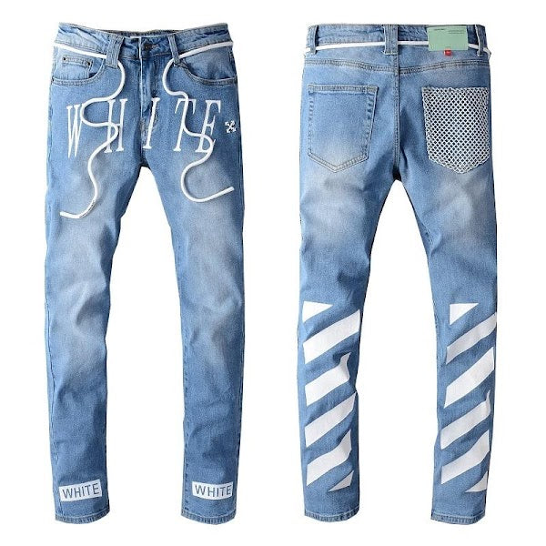 OFF WHITE - JEANS - CHIC TREAD