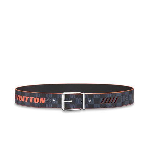 LOUIS VUITTON X SUPREME - LEATHER BELT - CHIC TREAD