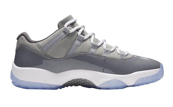 Air Jordan 11 Low Cool Grey - CHIC TREAD